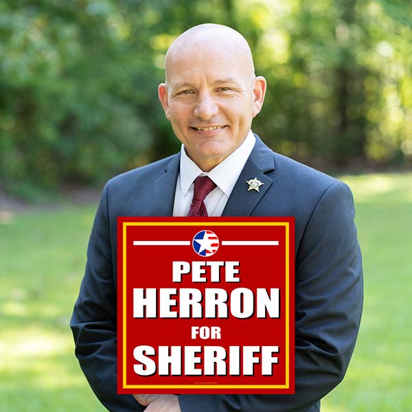 Vote Pete Herron for Sheriff, Montgomery County, NC